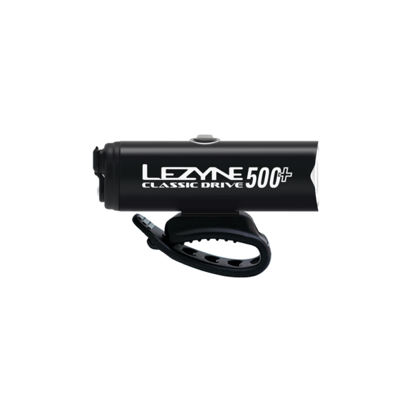 Lezyne Classic Drive 500+ Front one size satin black Produktbild 1