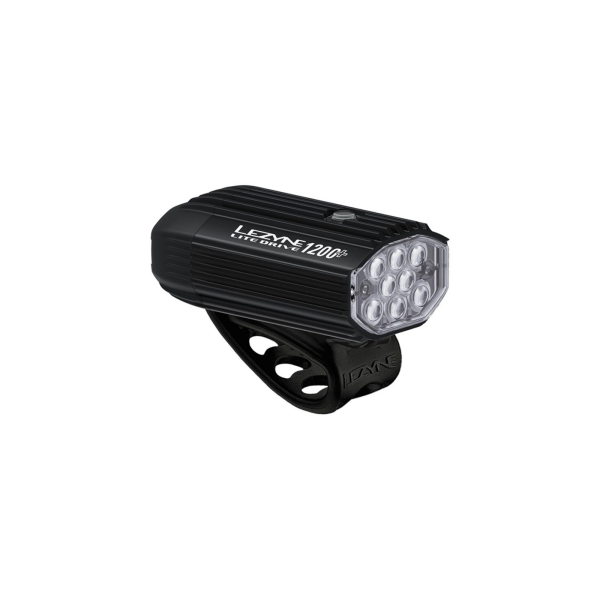 Lezyne Lite Drive 1200+ / Strip Drive Pro 400+ Pair one size satin black Produktbild 1