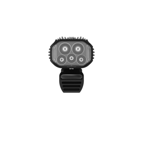 Lezyne Mega Drive 2400+ Front one size black Produktbild 2