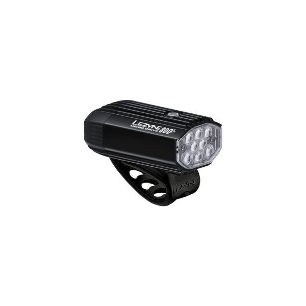 Lezyne Micro Drive 800+ Front one size satin black Produktbild 1
