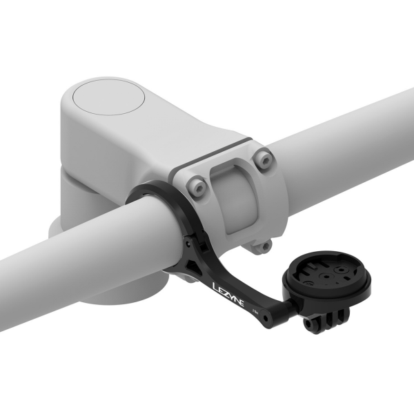 Lezyne Garmin/Wahoo GPS Forward Mount With Gopro one size black Produktbild 1