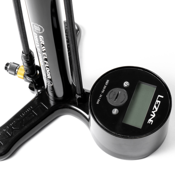 Lezyne Gravel HV Digital Drive Pro one size black gloss Produktbild 2