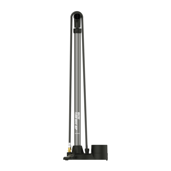 Lezyne Macro HP Floor Drive ABS one size flat grey Produktbild 1