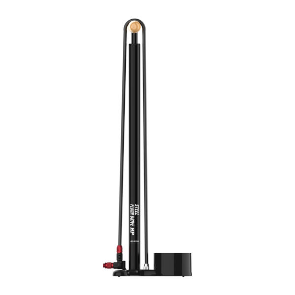 Lezyne Steel HP Floor Drive 3.5 ABS1 Pro one size flat black Produktbild 1