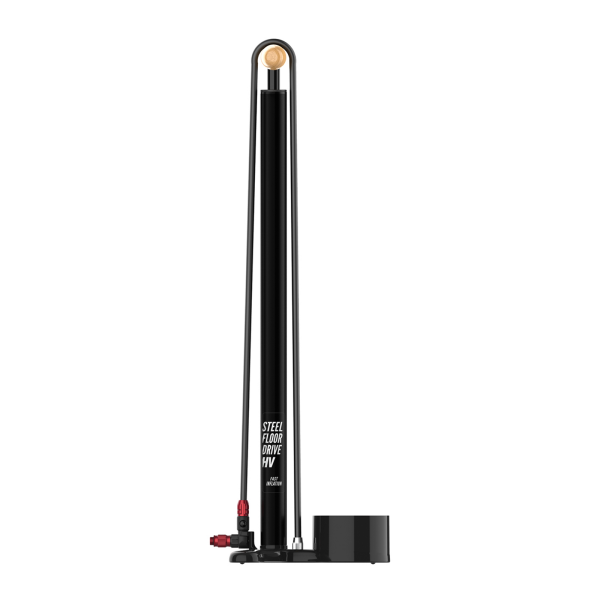 Lezyne Steel HV Floor Drive 3.5 ABS1 Pro one size flat black Produktbild 1