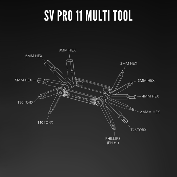 Lezyne SV Pro 11 one size silver Produktbild 2