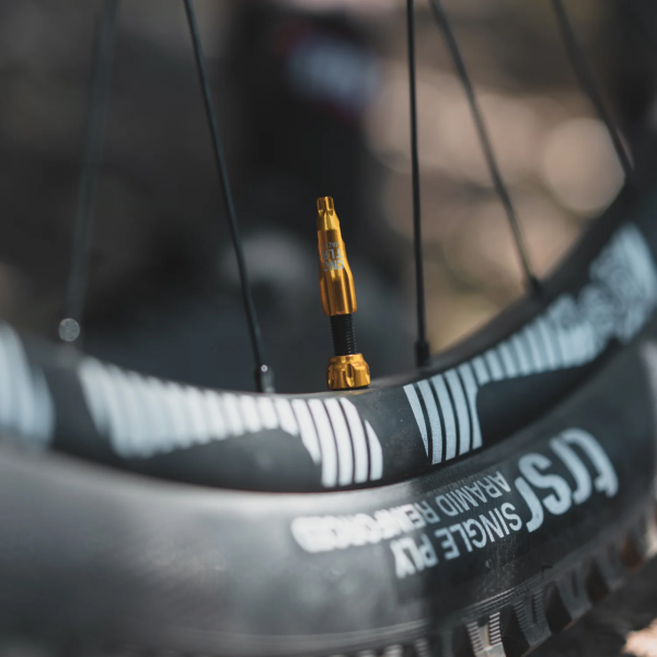 Lezyne CNC TLR Valve - 44MM one size gold Produktbild 2