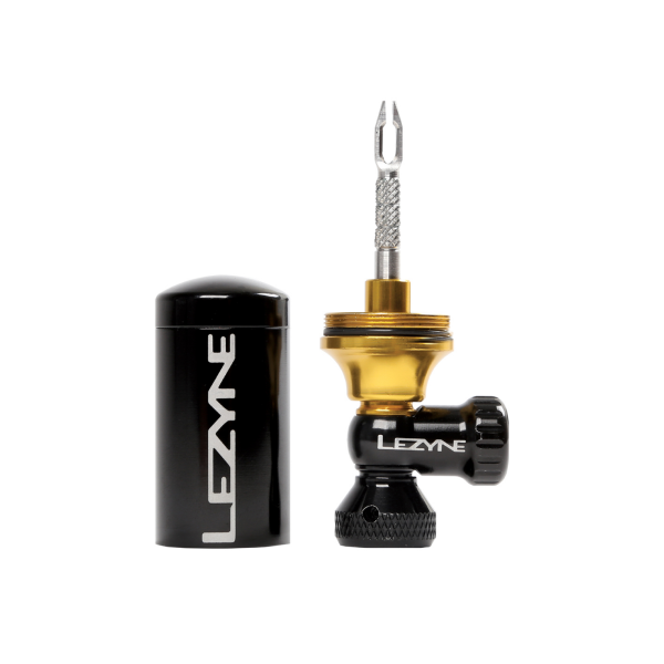 Lezyne Tubeless Co2 Blaster W/O Co2 one size black/gold Produktbild 1
