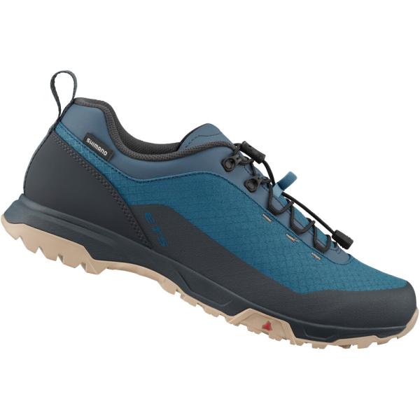 SHIMANO SHIMANO Fahrradschuhe ET501 Herren/Damen MTB FLATPEDAL Gr&ouml;&szlig;e 48 Blau
