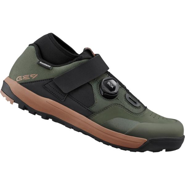 SHIMANO SHIMANO Fahrradschuhe GE900 Herren/Damen MTB SPD Gr&ouml;&szlig;e 48 Gr&uuml;n