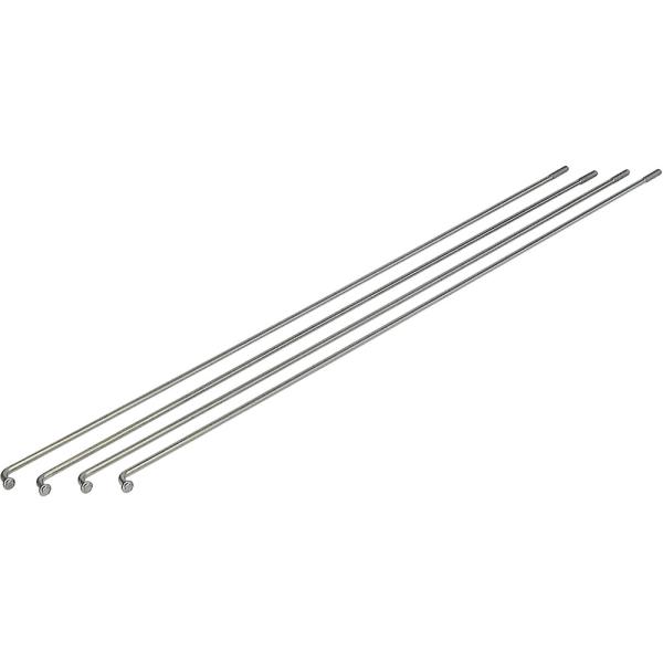 Exal SPEICHE 2MM,GLATT,SILB,270MM,100ST