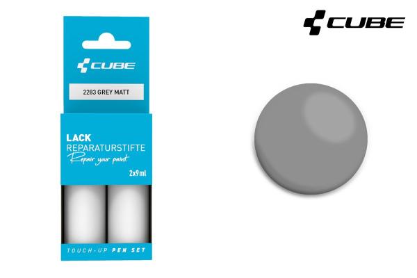 CUBE Lackstift Set GREY matt 2283