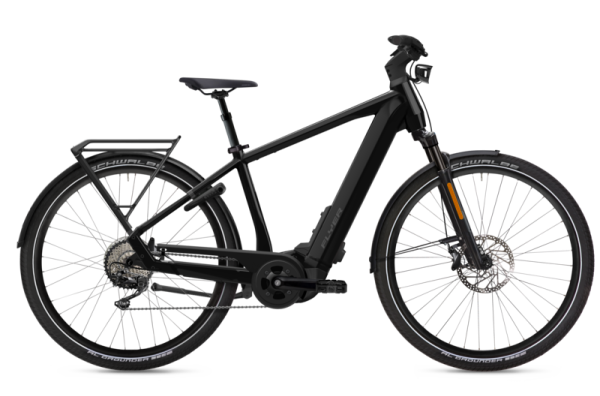 FLYER G1 Upstreet 7.10  Gents M Black HS CH Pearl Black Gloss M