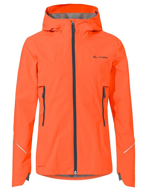 VAUDE Women's Yaras 3in1 Jacket neon orange/blue Gr&ouml;&szlig; 40