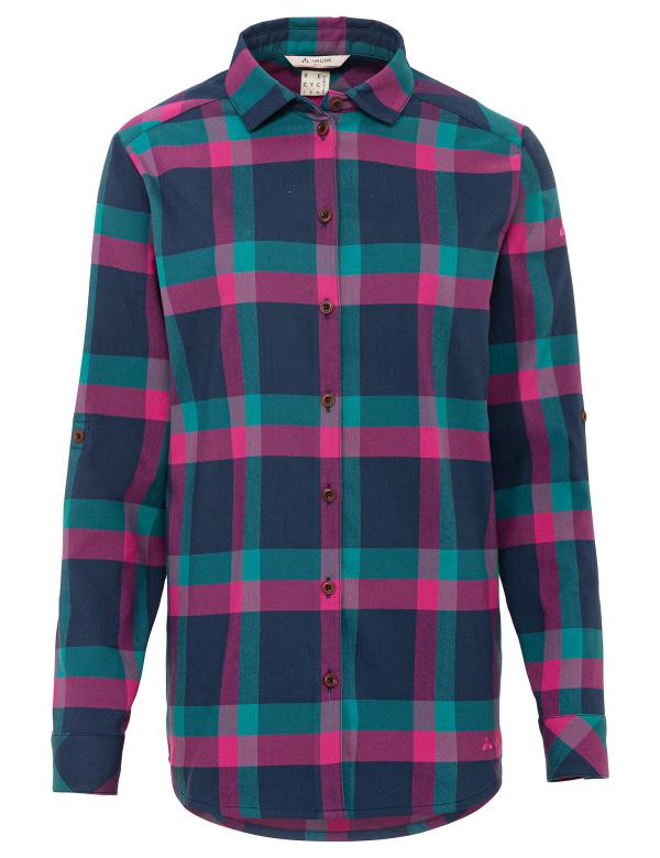 VAUDE Women's Farsund LS Shirt III dark sea Gr&ouml;&szlig; 42