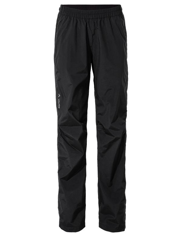 VAUDE Women's Yaras Rain Zip Pants IV black Gr&ouml;&szlig; 44