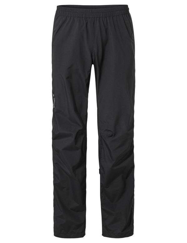 VAUDE Men's Yaras Rain Zip Pants IV black Gr&ouml;&szlig; XXL