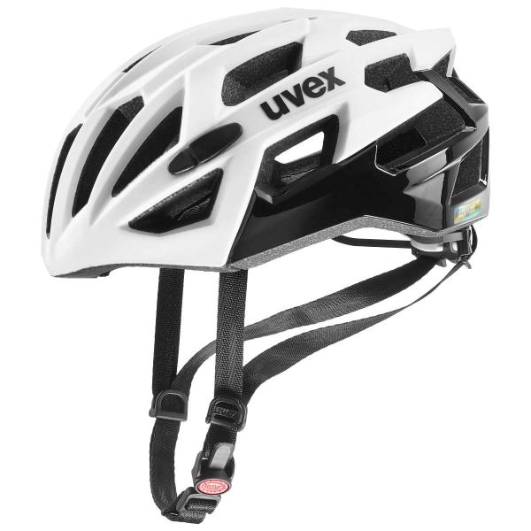 uvex race 7 white-black matt unisex