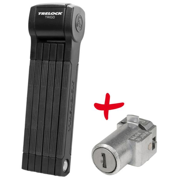 TRELOCK Faltschloss FS 380/85 + Shimano Intube E8035