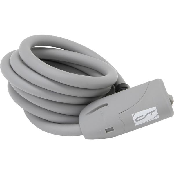 Contec Spiralkabelschloss Neoloc coolgrey