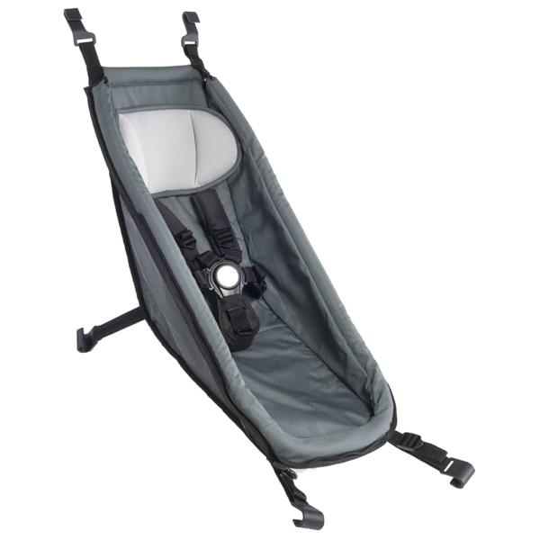CROOZER Babysitz Kollektion Kaaos / climatex&reg; Babysitz graphite blue