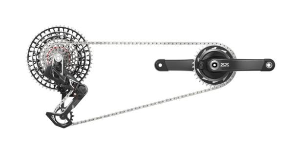 SRAM XX SL Eagle T-Type Powermeter Groupset175 34Z, RD, Controller, Kette, Kassette