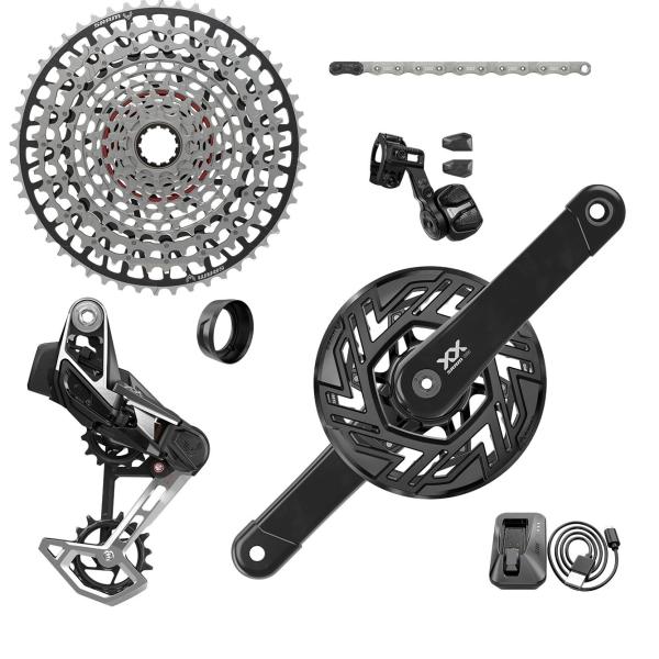 SRAM XX Eagle T-Type E-MTB Brose Groupset165 36Z, RD, Controller, Kette, Kassette