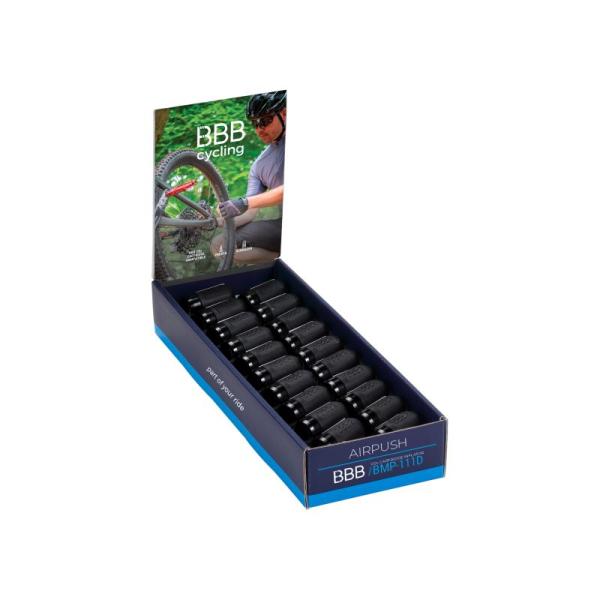 BBB CO2-Pumpe AirPush Displaybox 20 St&uuml;ckohne Kartusche