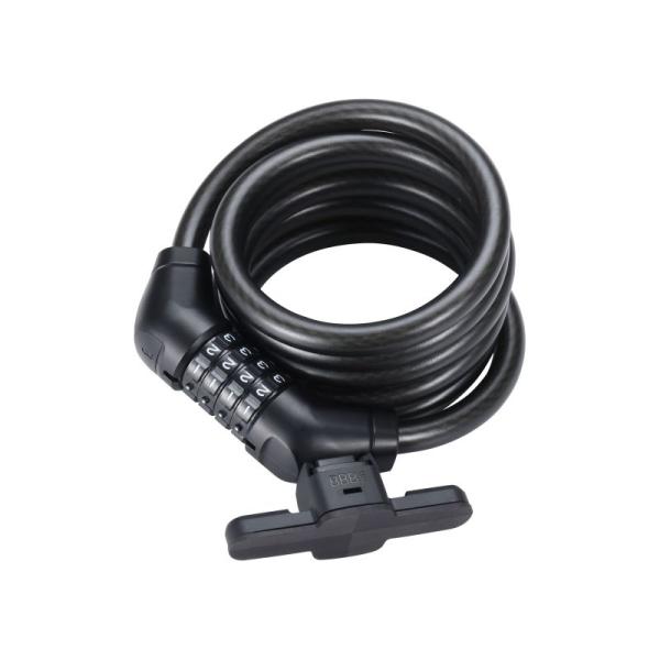BBB Zahlenschloss CodeGuard Cable 12x1800mmmit Halterung, Safety Level 5/12