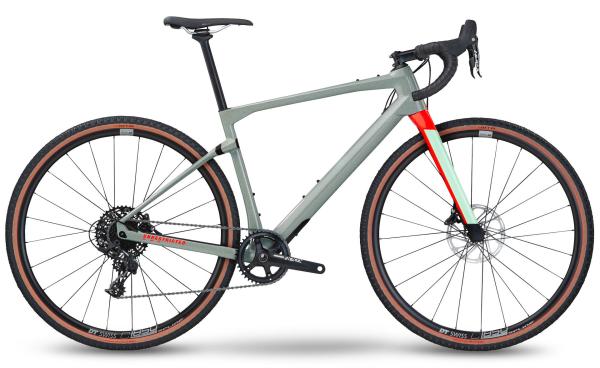 BMC URS ONE Speckle Grey / Neon Red XL