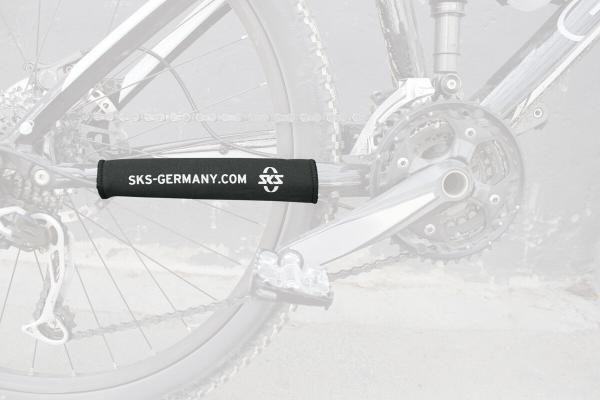 SKS Kettenstrebenschutz schwarz  Produktbild 1