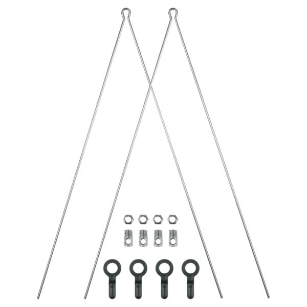 SKS BLUEMELS 26" - 29" - V-Streben hinten, silber  