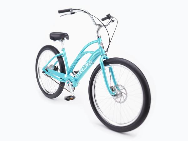 Electra Cruiser Go! Step Thru EU M Bora Bora Blue Produktbild 1