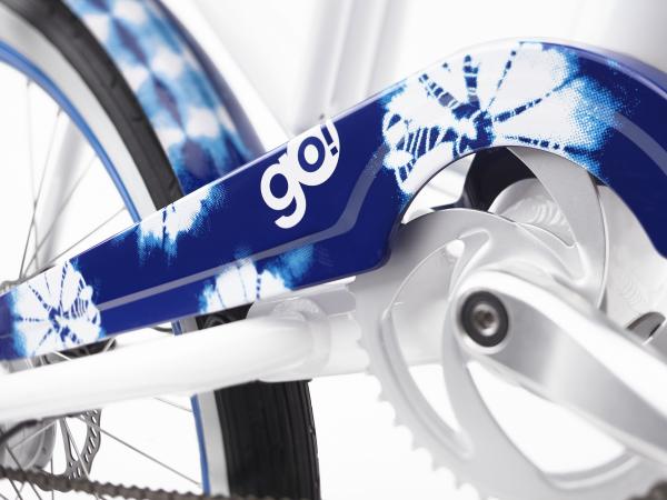 Electra Shibori Cruiser Go! Step Thru EU M Indigo Fade Produktbild 2