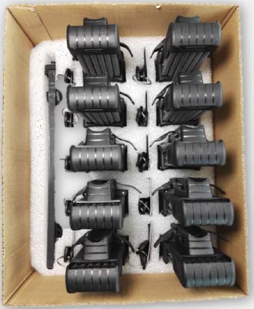 Abus Faltschloss Bordo 6000K/90 mit Halter SH 6000/90 schwarz Set &agrave; 10 Stk. 