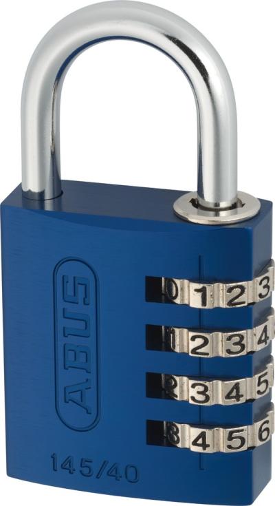 Abus Vorhangschloss 145/40 Code blau  Produktbild 1