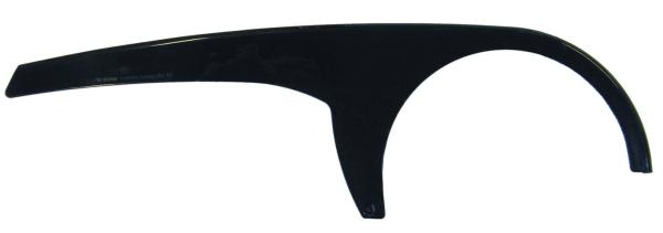 Horn Kettenschutz Catena Kompakt 48 48 Z&auml;hne ohne Befestigunsbrill schwarz 