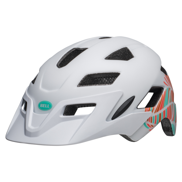 Bell Sidetrack Child Helmet one size matte white chapelle Unisex Produktbild 1