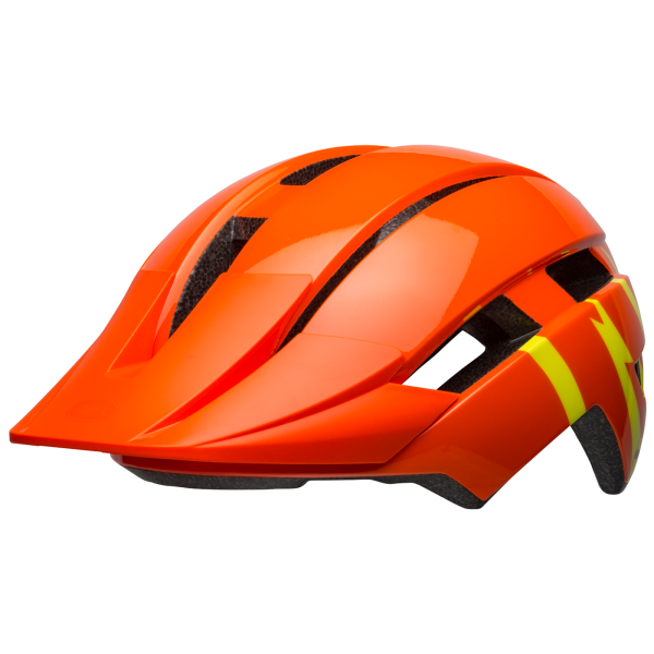 Bell Sidetrack II YC MIPS Helmet UC 47-54 gloss orange/yellow strike Unisex Produktbild 2