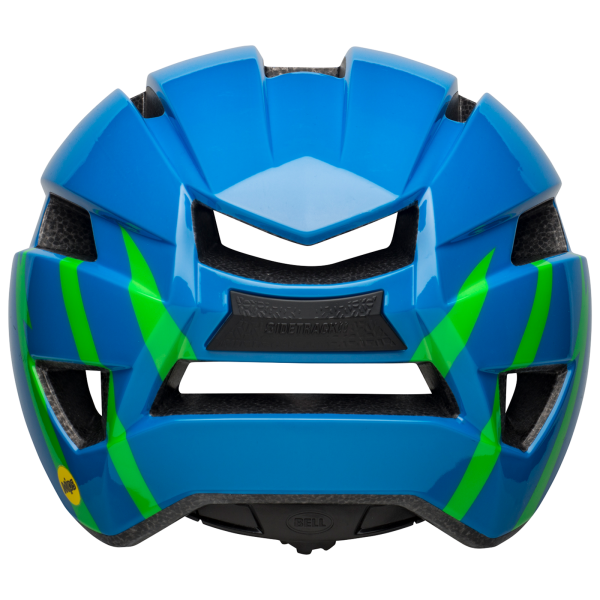 Bell Sidetrack II YC MIPS Helmet UC 47-54 gloss blue/green strike Unisex Produktbild 1