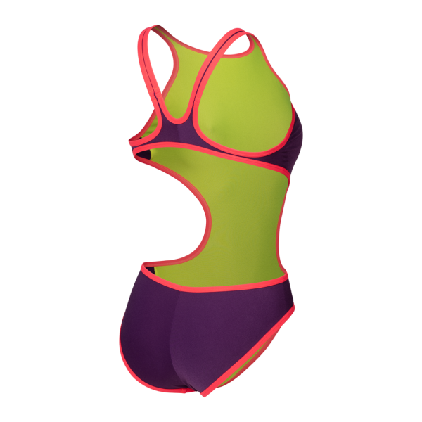 Arena W Arena One Biglogo One Piece D 36 plum/bright coral Damen Produktbild 2