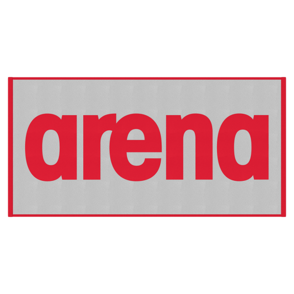 Arena Gym Soft Towel one size red/white Produktbild 1