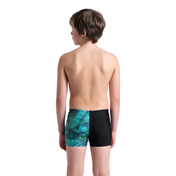Arena B Arena Daly Swim Short 116 black/water multi Jungen Produktbild 3