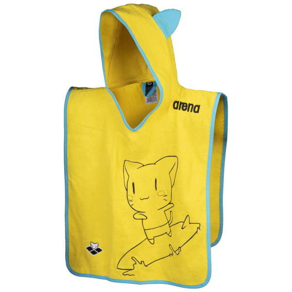 Arena Kids Friends Poncho M yellow Unisex Produktbild 1