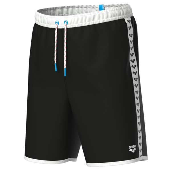 Arena M Icons Team Stripe Unisex Bermuda L black/white/black Herren Produktbild 1