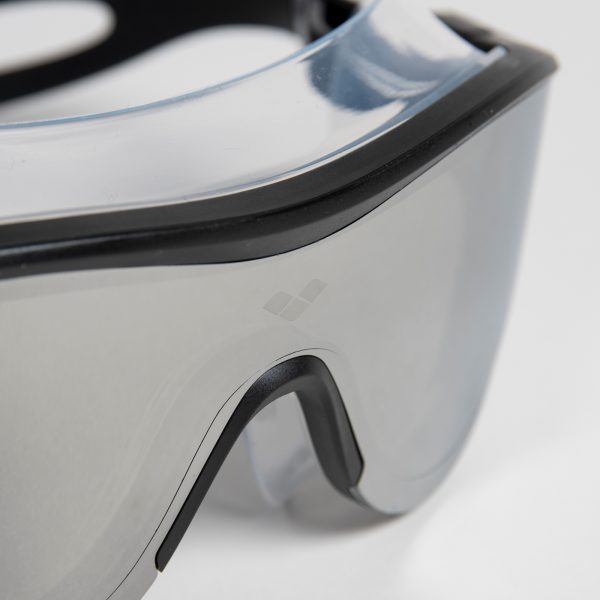 Arena The One Mask Mirror one size silver/black/black Unisex Produktbild 1