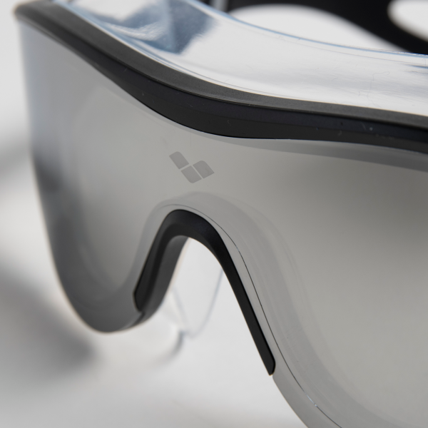 Arena The One Mask Mirror one size silver/black/black Unisex Produktbild 2