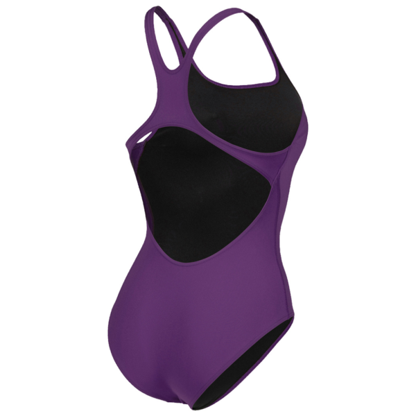 Arena W Team Swimsuit Swim Pro Solid D 40 plum/white Damen Produktbild 2