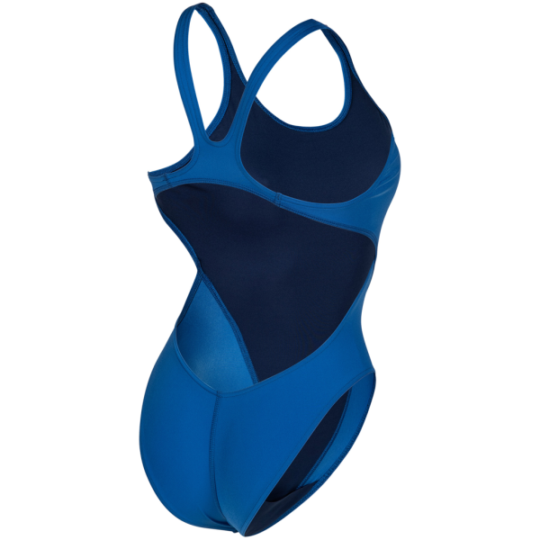 Arena W Team Swimsuit Swim Tech Solid D 34 royal/white Damen Produktbild 2