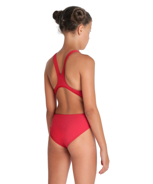 Arena G Team Swimsuit Swim Tech Solid 152 red/white M&auml;dchen Produktbild 3